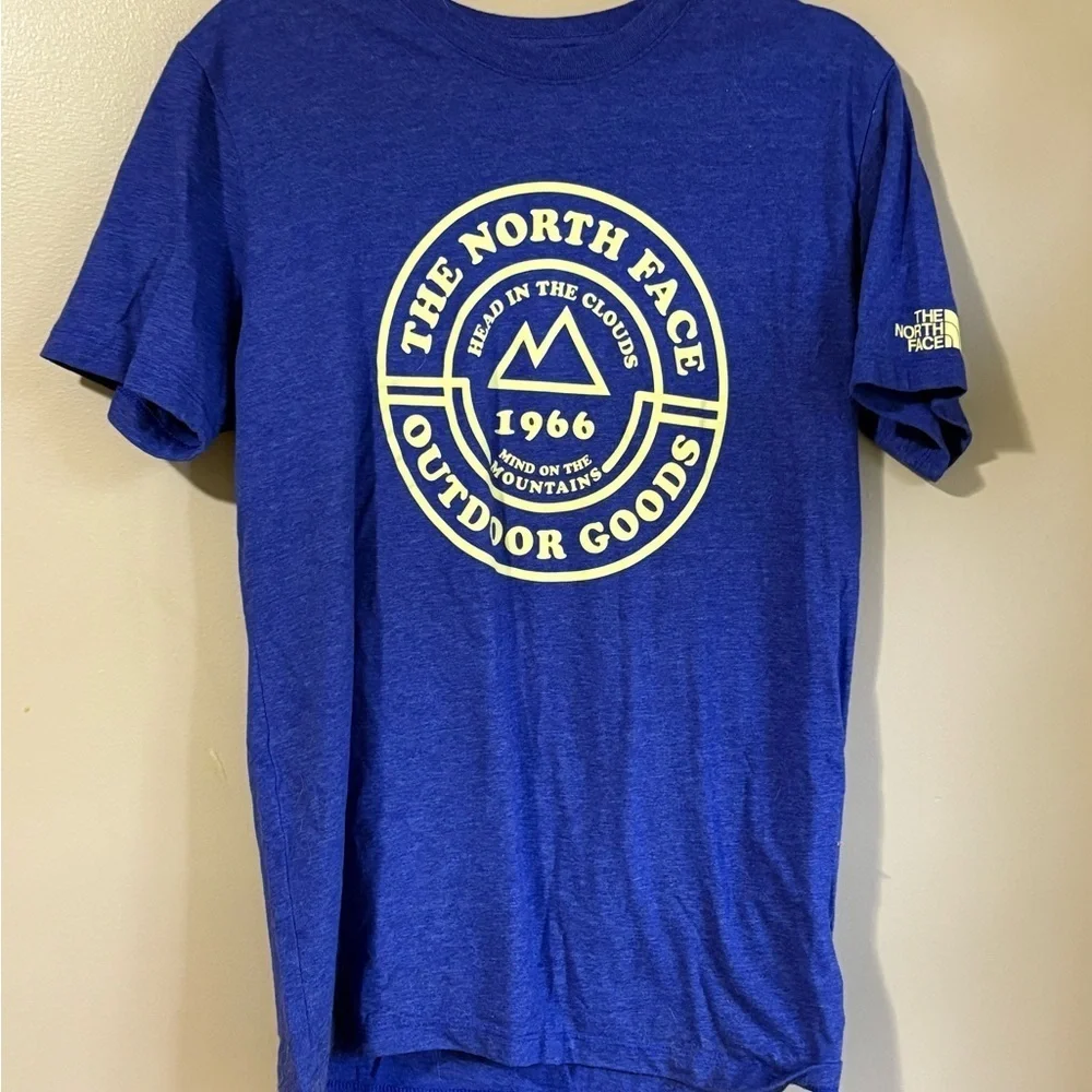 The North Face Men's Blue Outdoor Graphic Tee